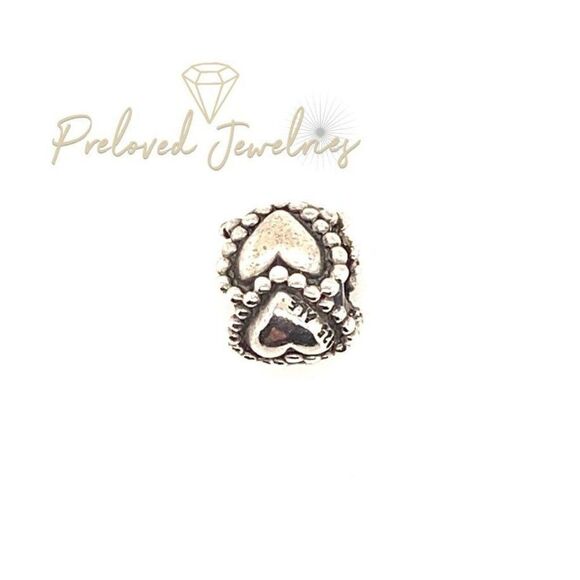 Retired Pandora Heart Bead - Picture 1 of 3